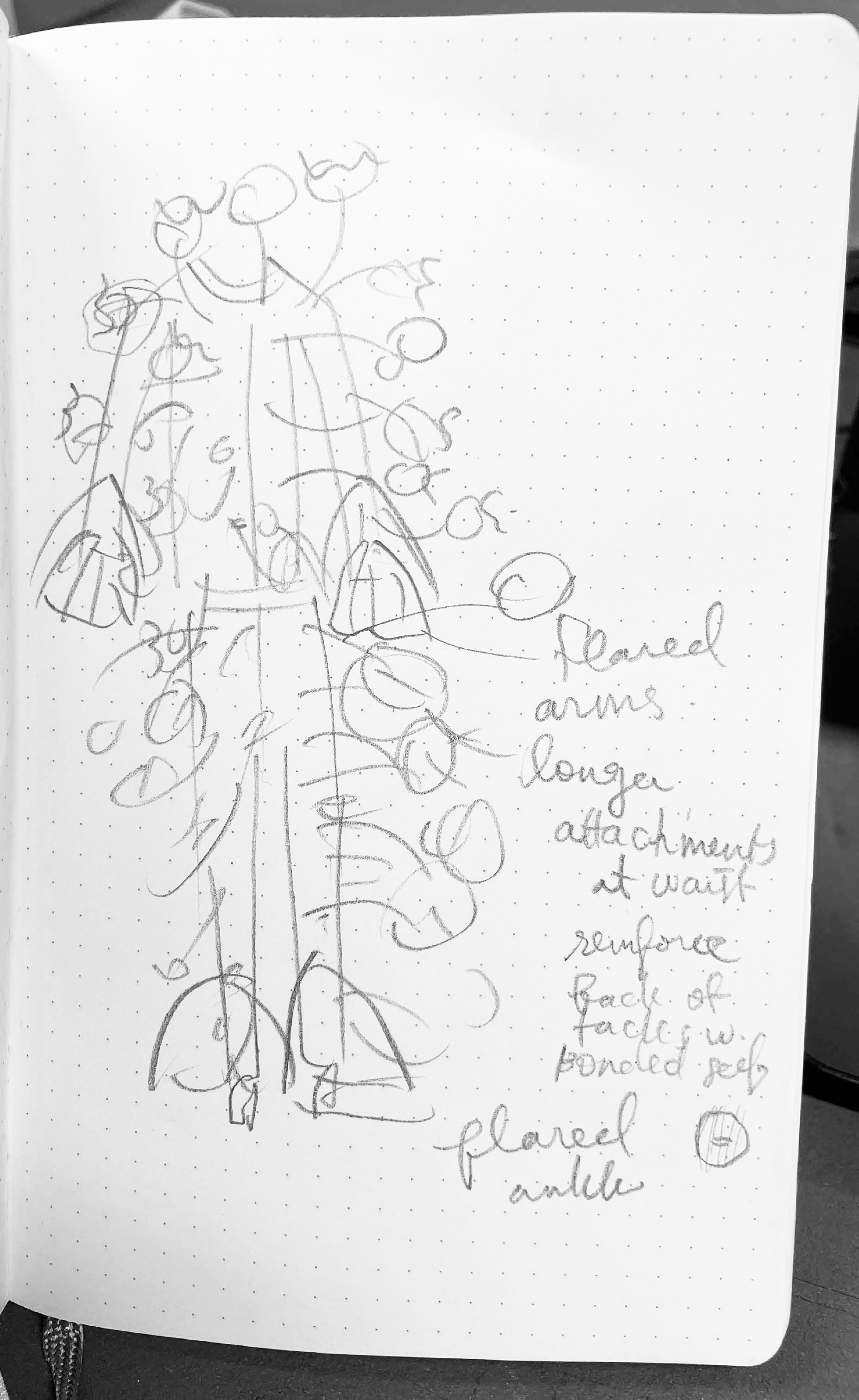 Look development sketchbook